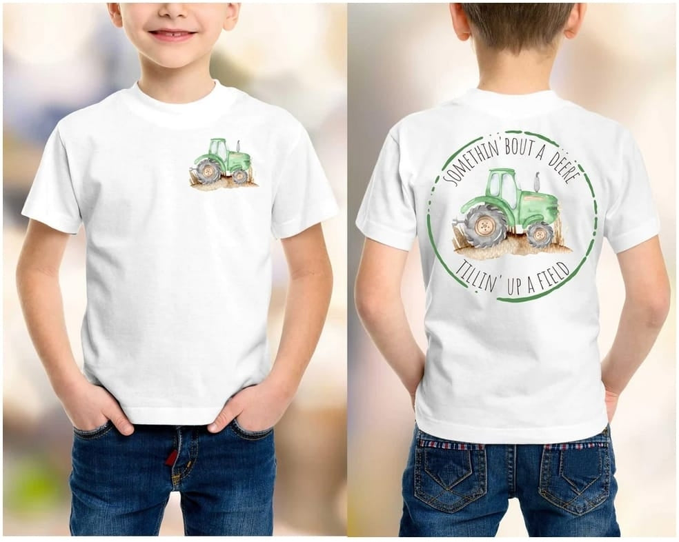 Somethin Bout a Deere Boys Graphic Tee