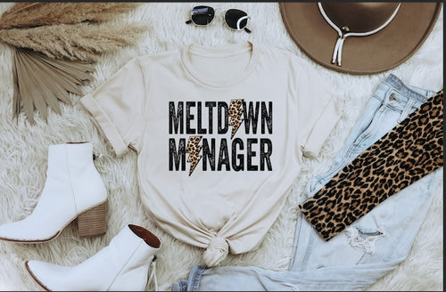 Meltdown Manager Graphic Tee