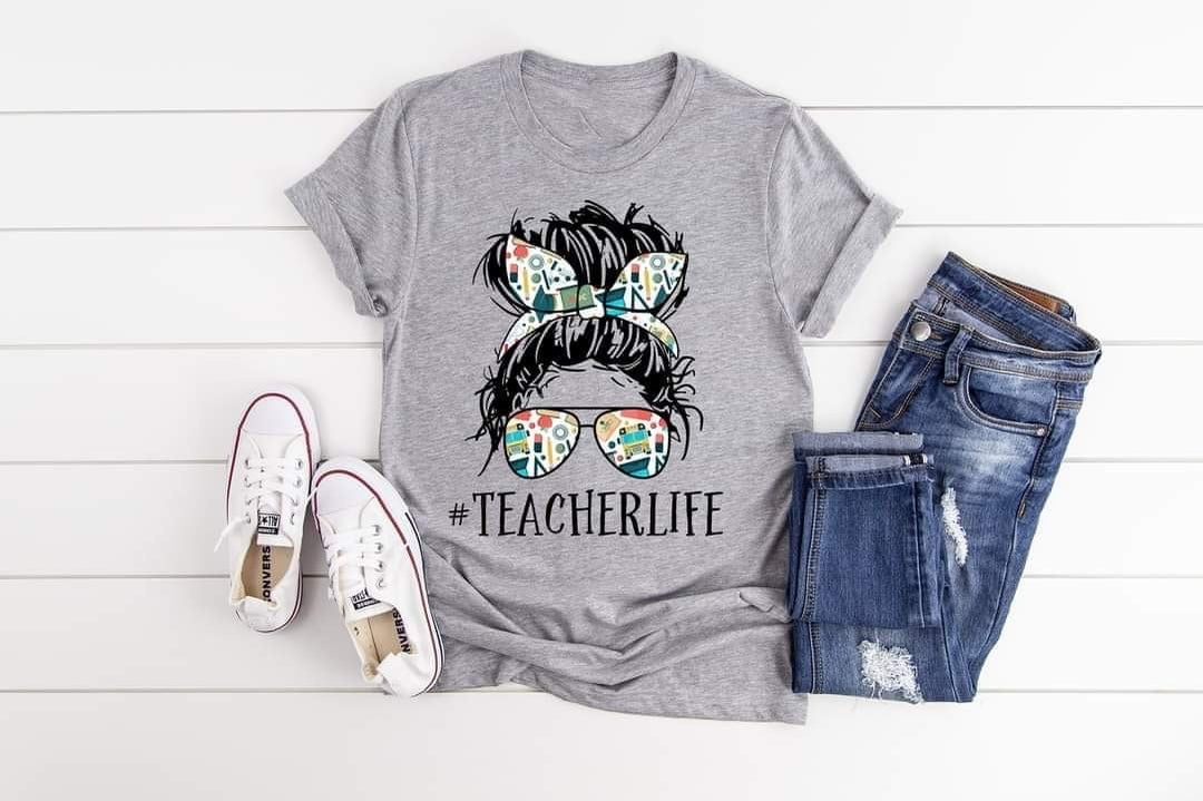 Teacher Life Graphic Tee