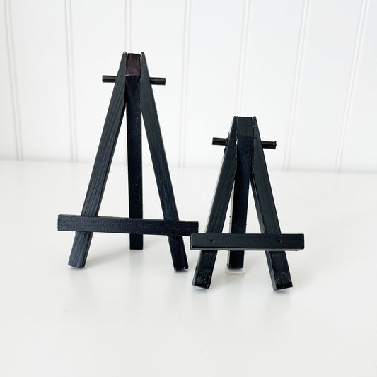 Black Mini Easel for Tier Tray- Set of 2